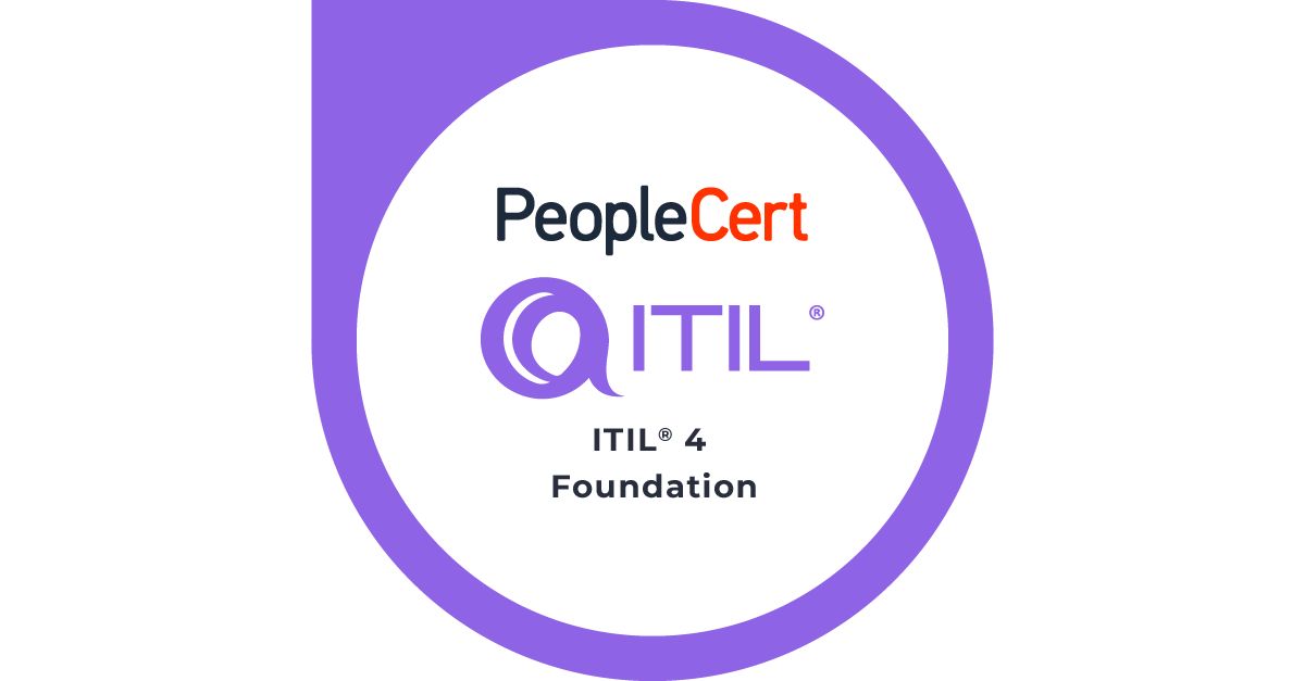 ITIL 4 Foundation Certification